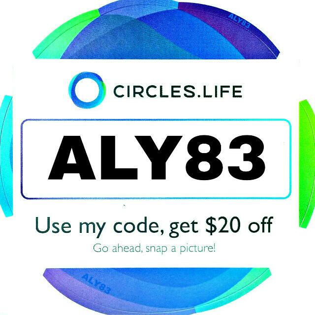 Circles.Life Referral Promo Code SGD20 Off Registration Flickr