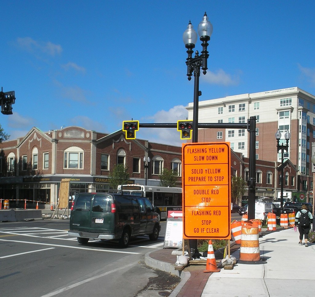 Traffic Light Instructions Quincy MA Encountered this traf… Flickr