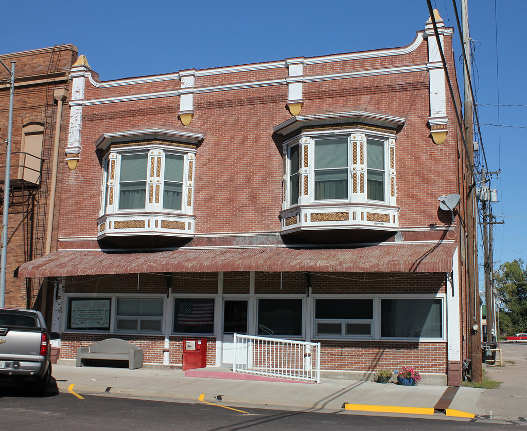 Albion News Newspaper Building Albion, NE Tom McLaughlin Flickr