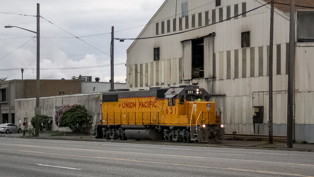 UP 631 Seattle Industrial District UPRR switch job YSE50… Flickr