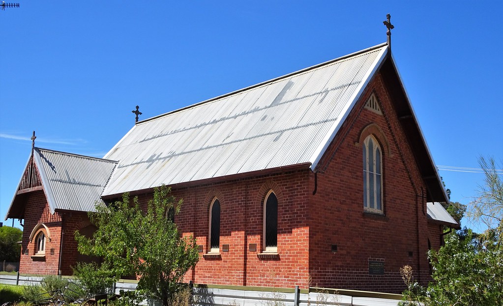 Murrayville. The former red brick Anglican Church. Built i… Flickr