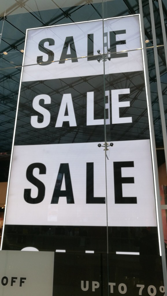 Topman / Bullring Sale sign I tried the week befor… Flickr