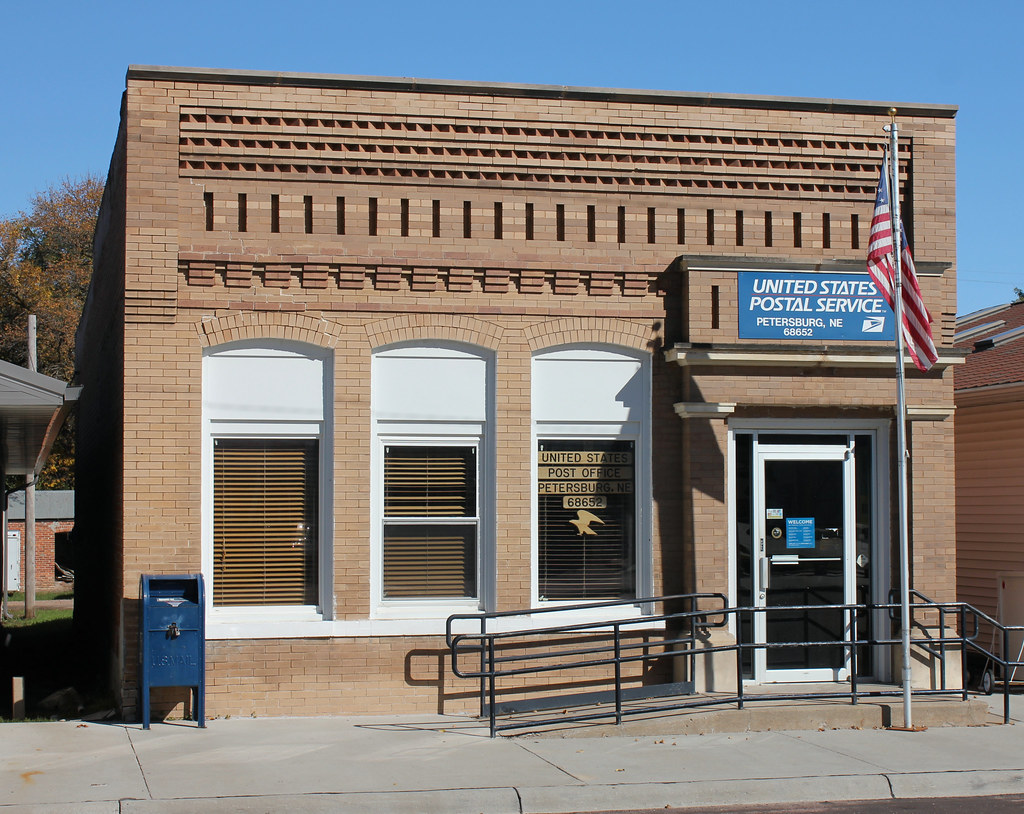 Post Office Petersburg, NE Tom McLaughlin Flickr