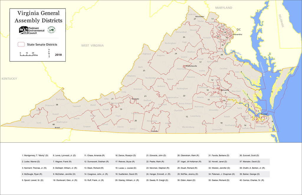 Virginia State Legislative Districts 2018 Flickr