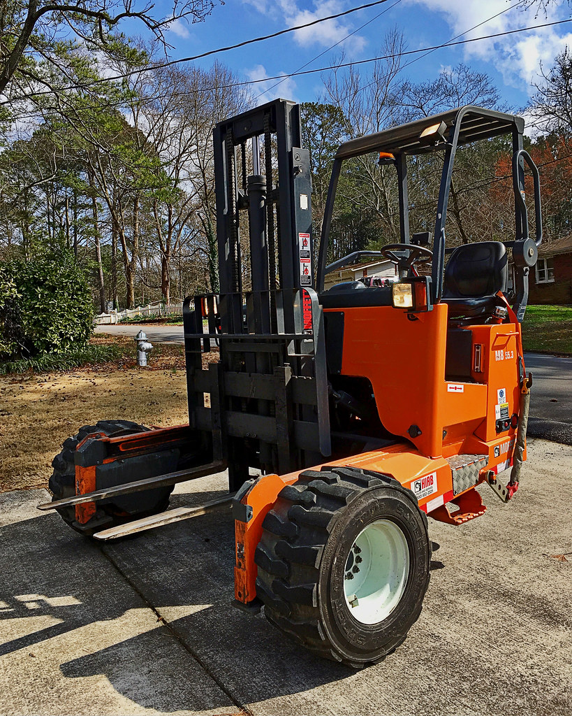 Moffett Heavy Duty Forklift Home Depot Delivery Donna ha… Flickr