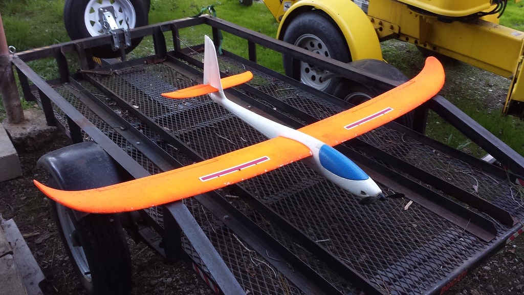 RC Glider Yep, just a small hobby to mess around with. It'… Flickr