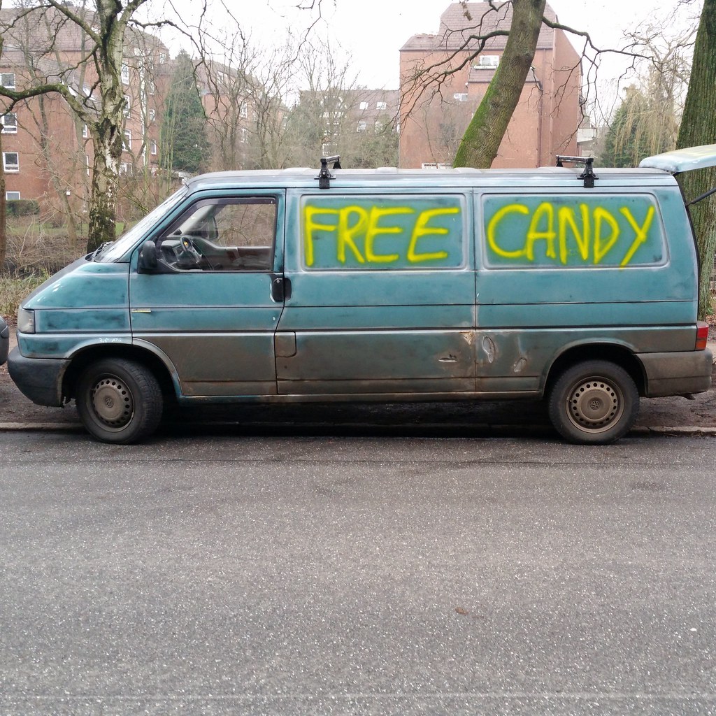Free Candy Van In Cars