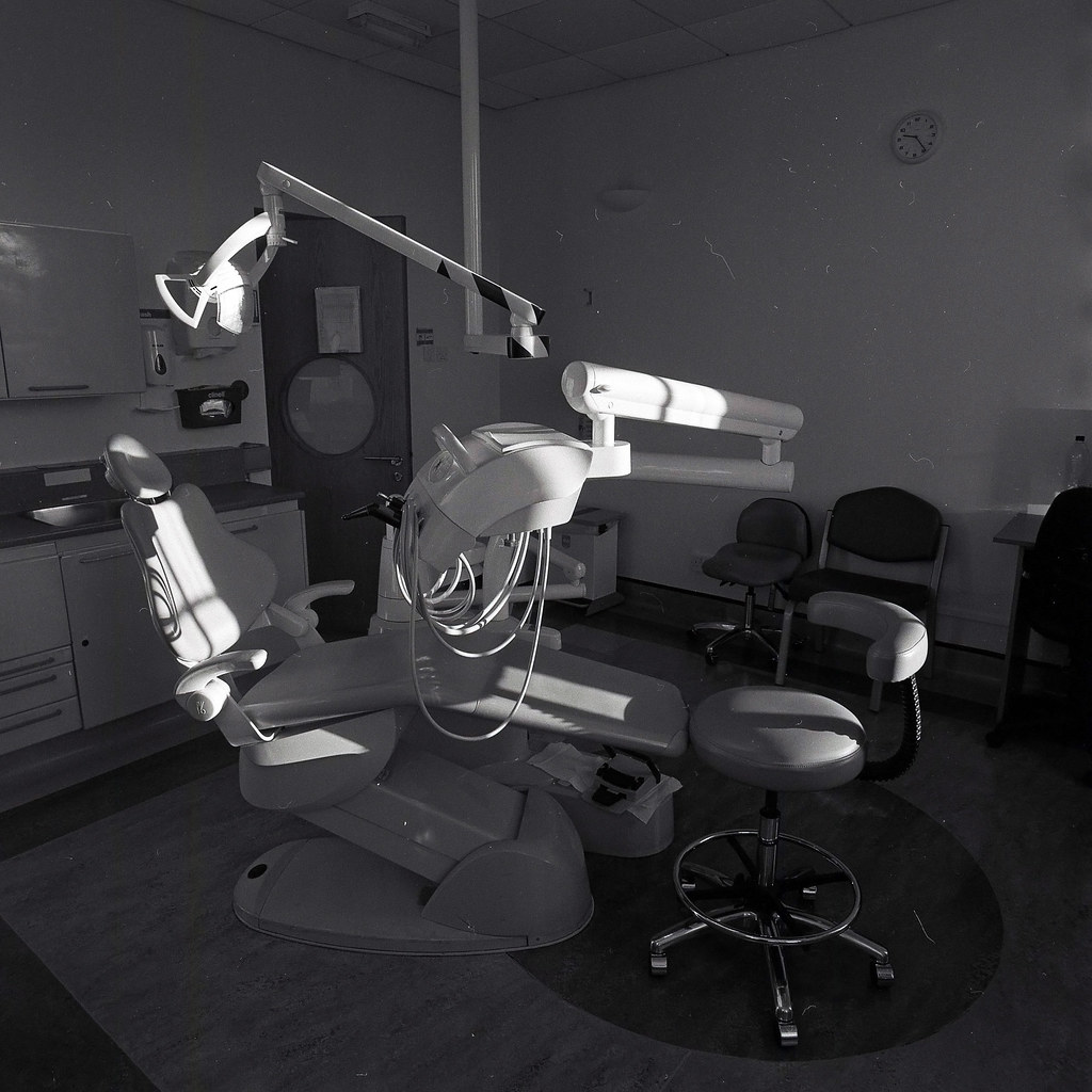 Dental chair Film photography. Shot on a Bronica SQA with … Flickr