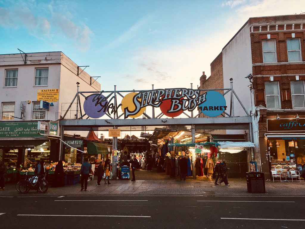 Shepherds Bush Market in London, UK Patrick Flickr