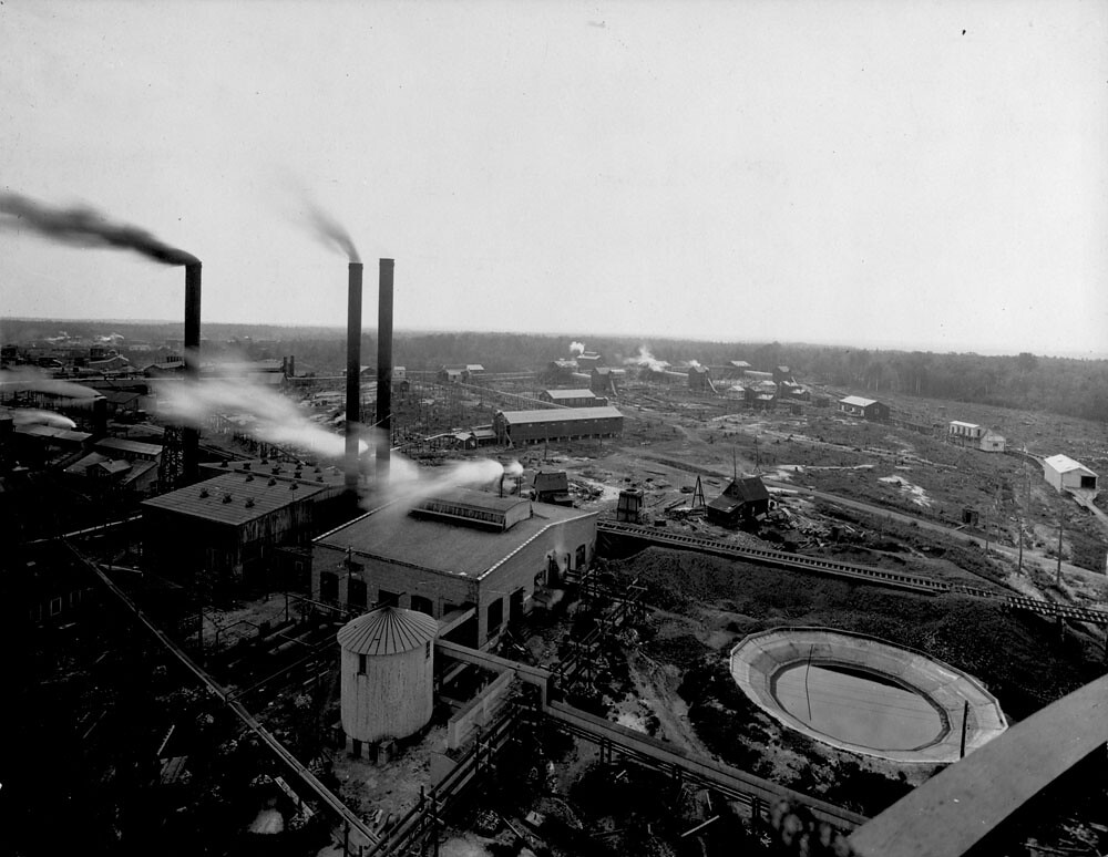 Bird’seye view of a portion of Canadian Explosives Ltd., … Flickr