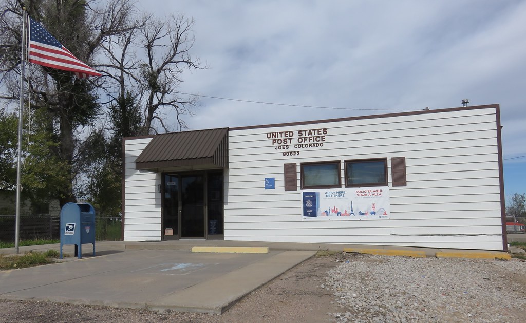 Post Office 80822 (Joes, Colorado) Joes is a very small co… Flickr