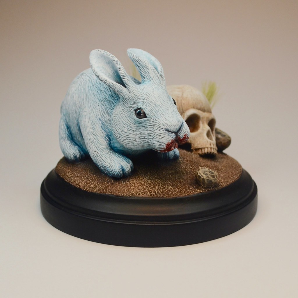 Killer Rabbit of Caerbannog Original sculpture for