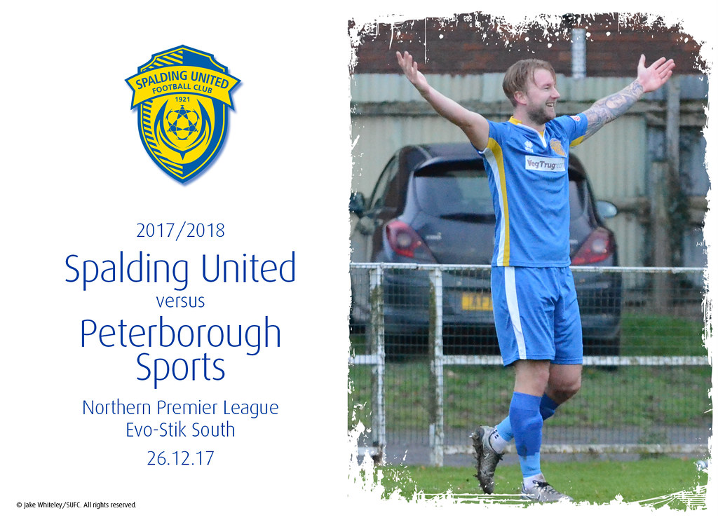 2017/18 Spalding United v Peterborough Sports (26.12.17) Flickr