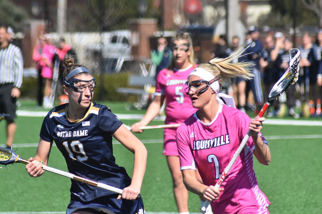 Louisville Lacrosse vs Notre Dame. March 4, 2018. Flickr