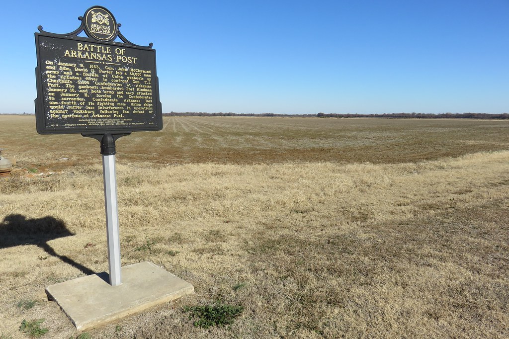 Battle of Arkansas Post Marker and Mississippi Delta Lands… Flickr