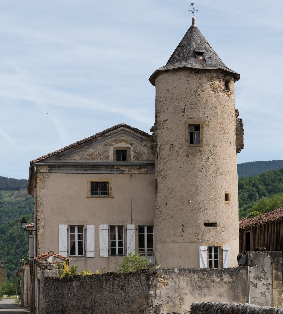 Manoir (XVIe s.) de Roquemaurel, Vic d'Oust (Ariège, Franc… Flickr