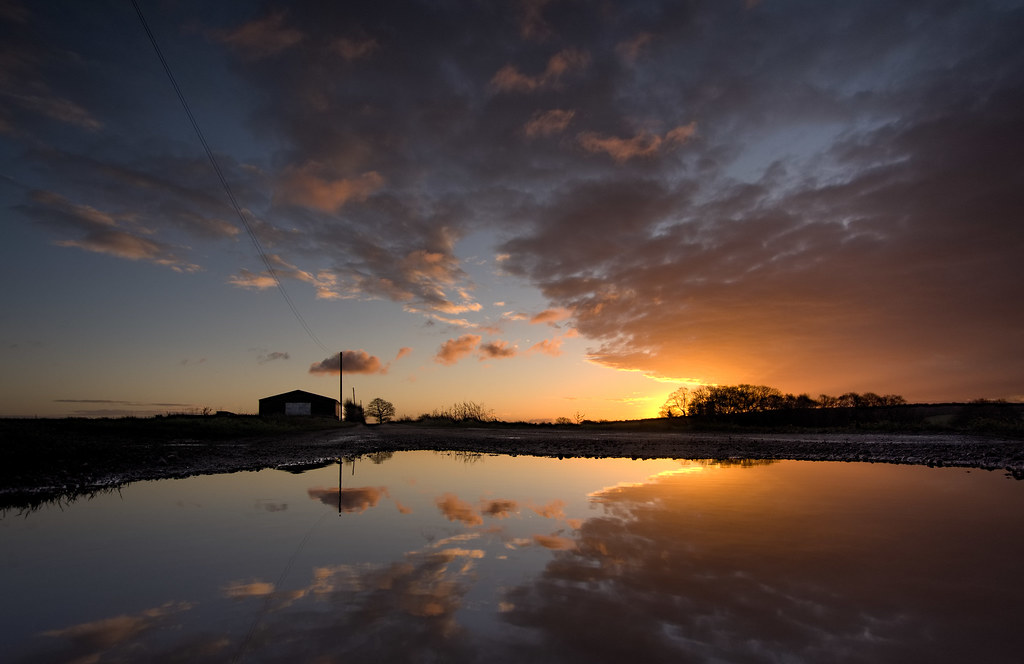 Sunrise in Boreham. Essex Lee Woodcraft Flickr