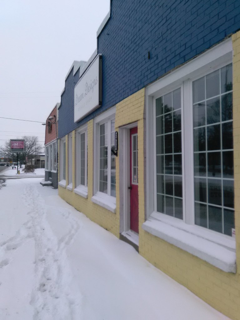 brightly colored facade Milwood, Kalamazoo, MI Flickr