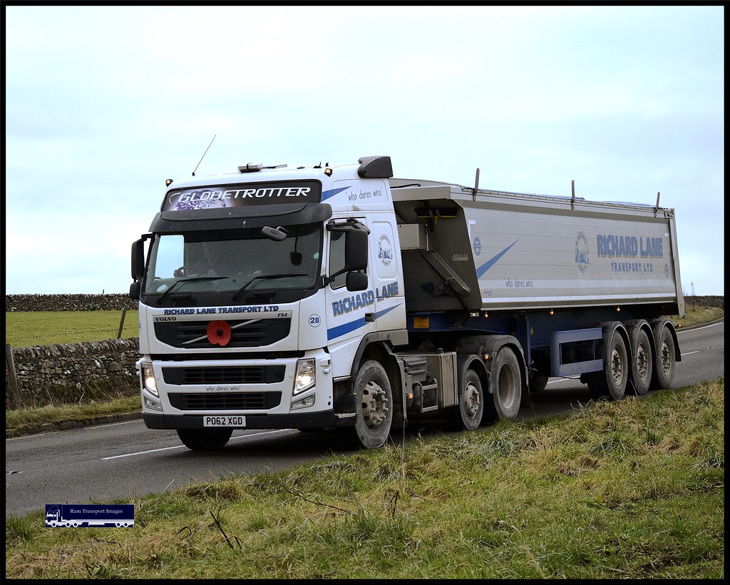 Volvo FM,Richard Lane Transport Ltd. SteveJeffsson Flickr