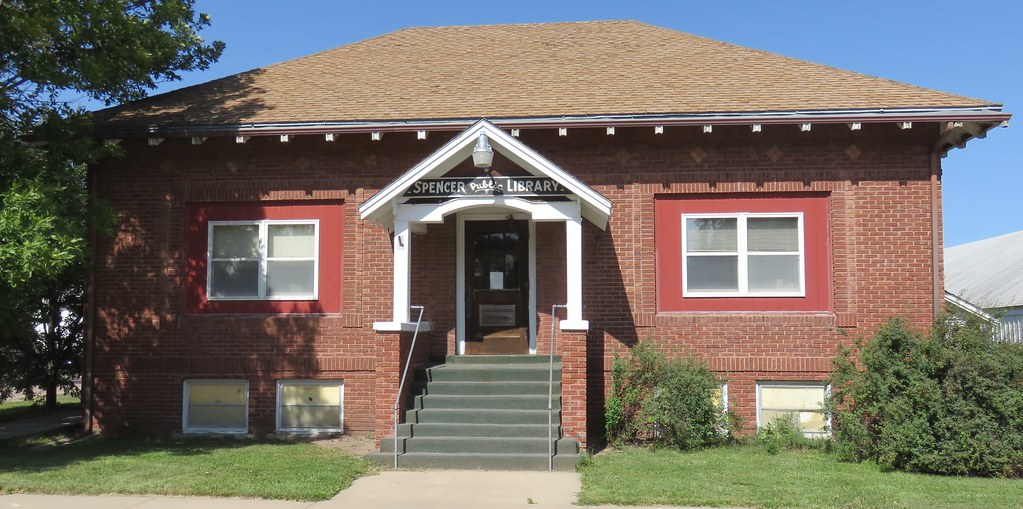Carnegie Library (Spencer, Nebraska) Funding for this Carn… Flickr