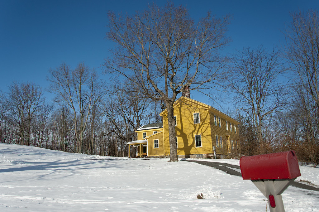 New York winter farmhouse in Ghent, New York traveller_from_Cologne