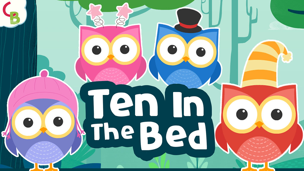 Ten In The Bed Nursery Rhyme for Kids Cuddle Berries Chi… Flickr
