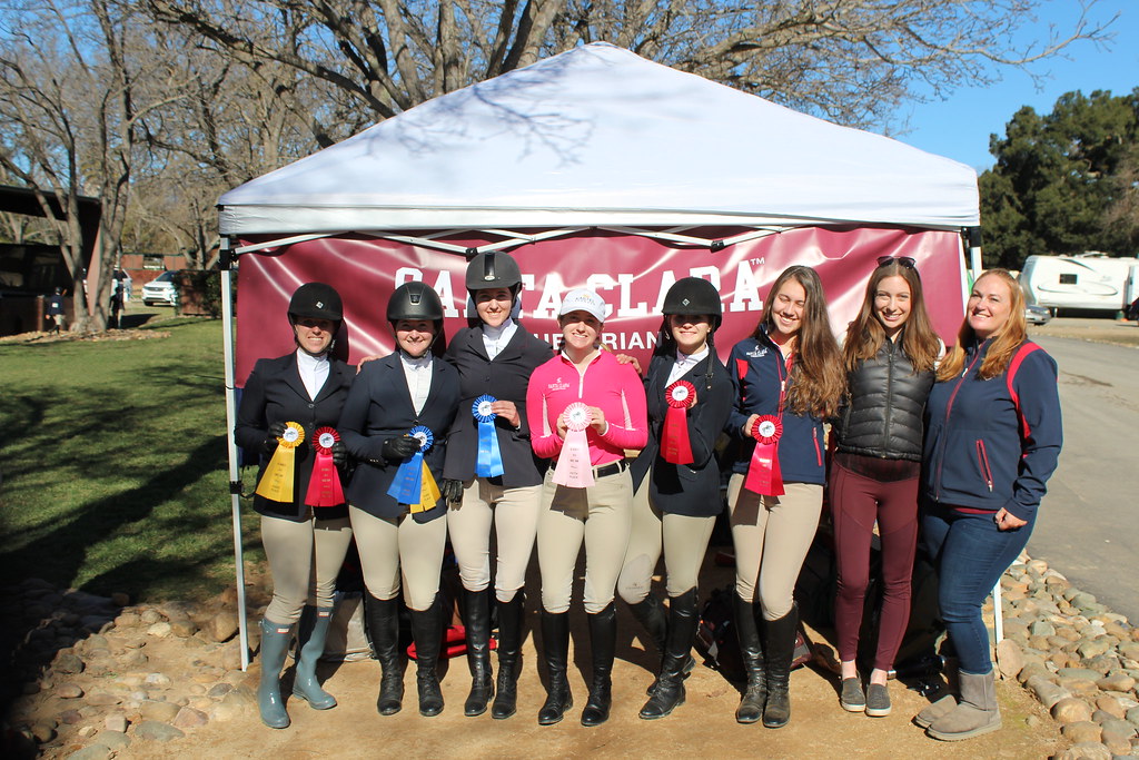 SCU Equestrian Team at UC Berkeley 2018 Santa Clara Equestrian Team