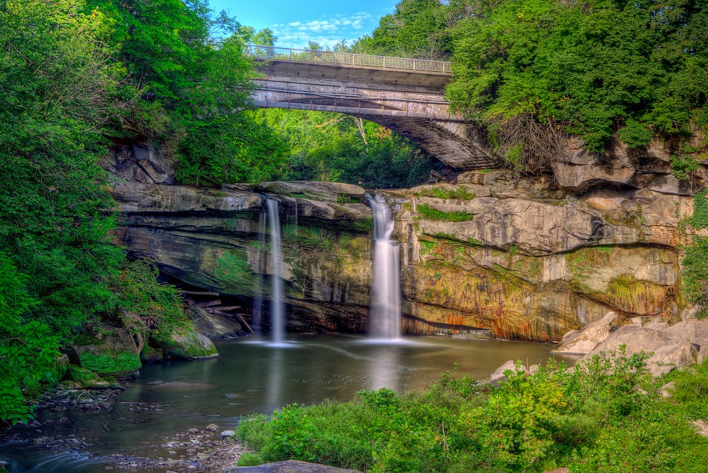 West Black River Falls Ohio There are two waterfalls in … Flickr