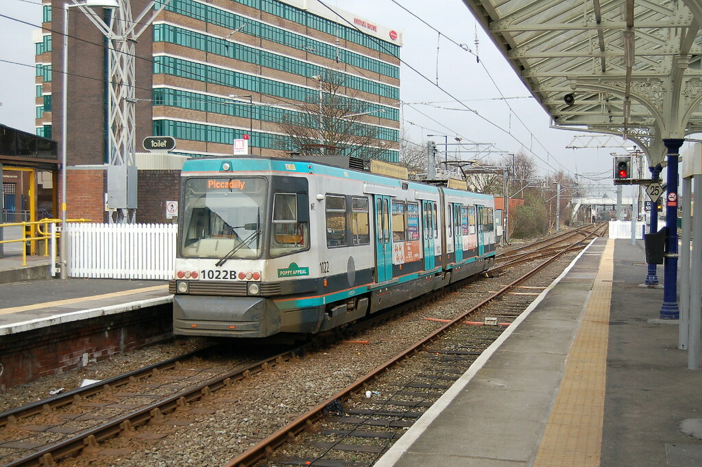 Manchester Metrolink T68 Tram 1022 Altrincham Manchester… Flickr