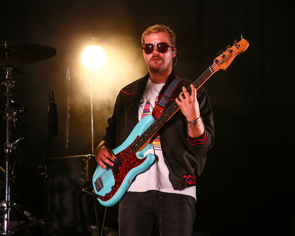 2017_Kaleo54 Daniel Kristjansson, bass guitarist of Kaleo… Andrew