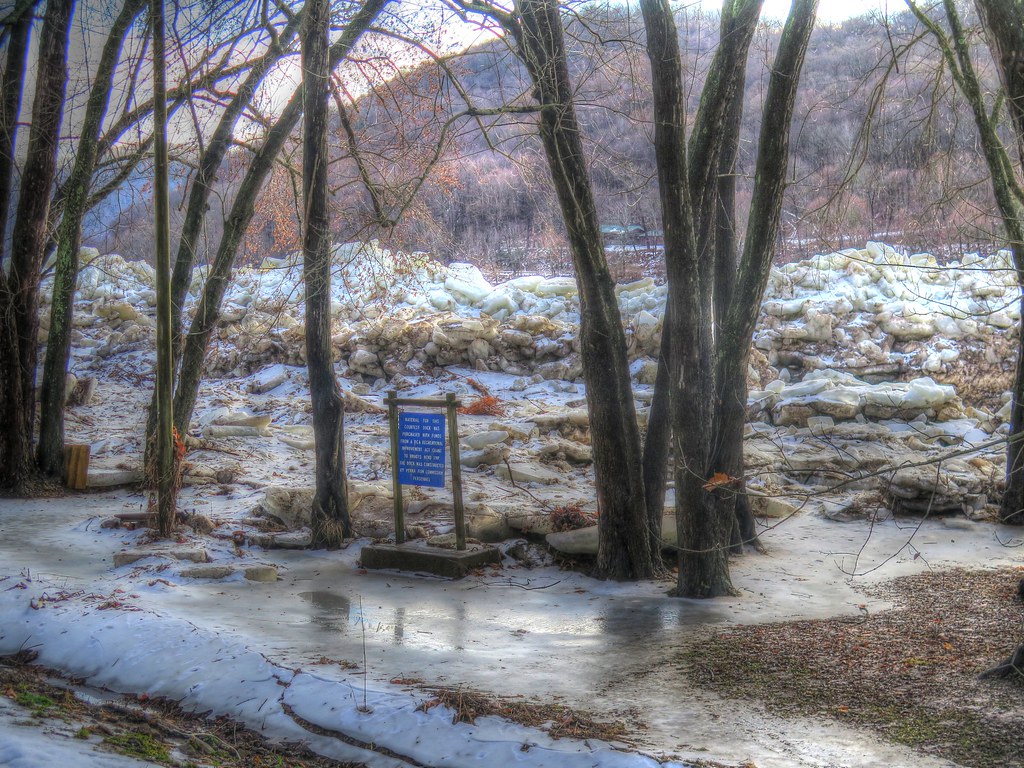 Ice Jam Aftermath East Brady, PA Along the Allegheny Riv… Flickr