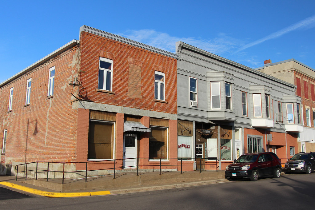 Downtown Buildings Hazel Green, WI Tom McLaughlin Flickr