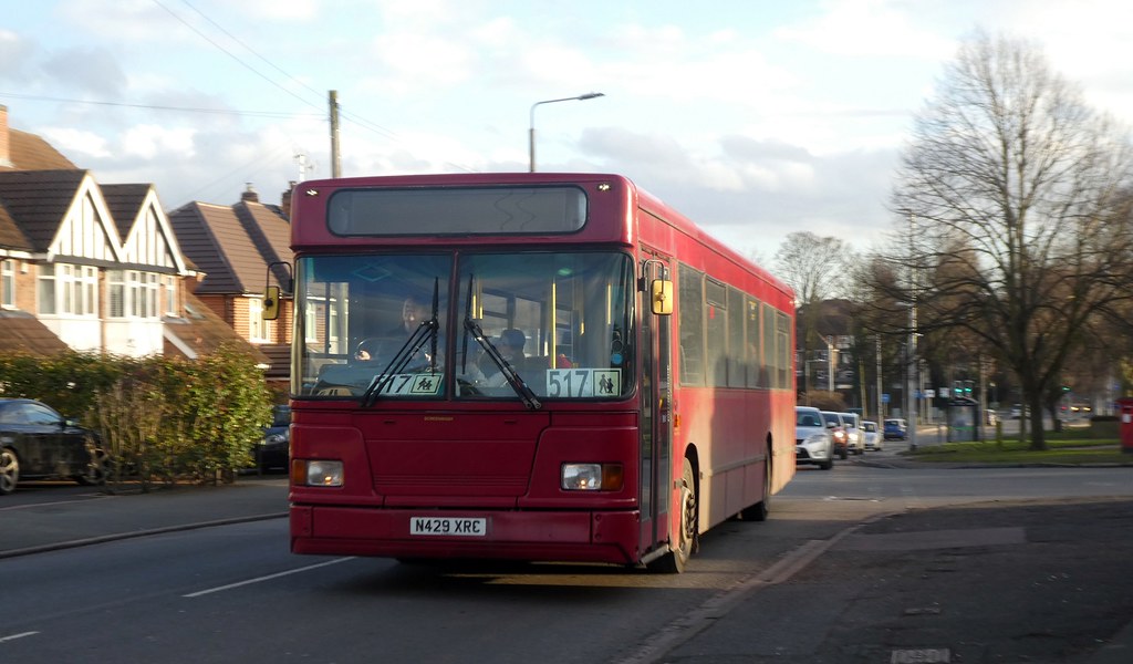 N429 XRC Bramcote Lane, Chilwell Nottingham Coaches 517 timothyr673