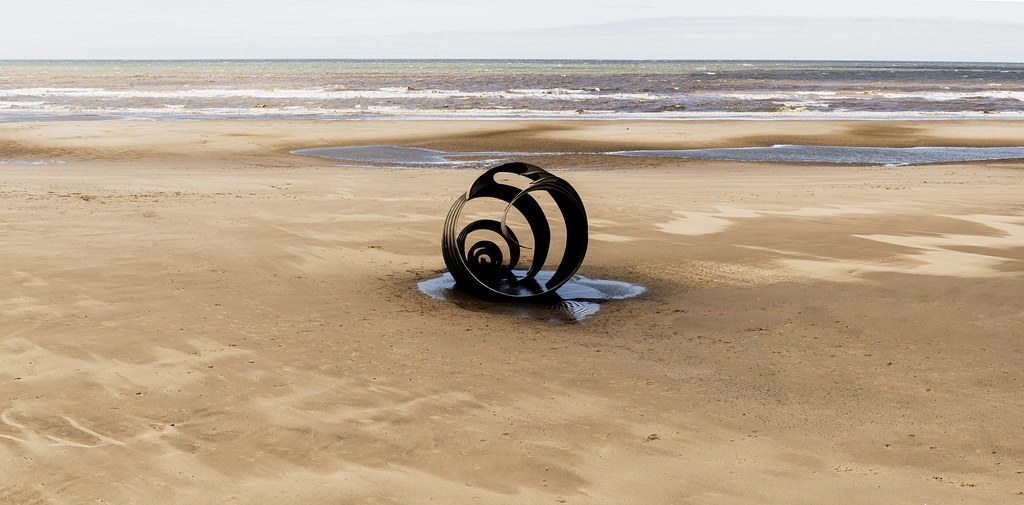 Mary's Shell Mary's Shell on Cleveleys Beach Dellboyy Art Flickr