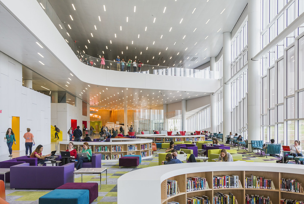 North Carolina State University, James B Hunt Jr Library Flickr