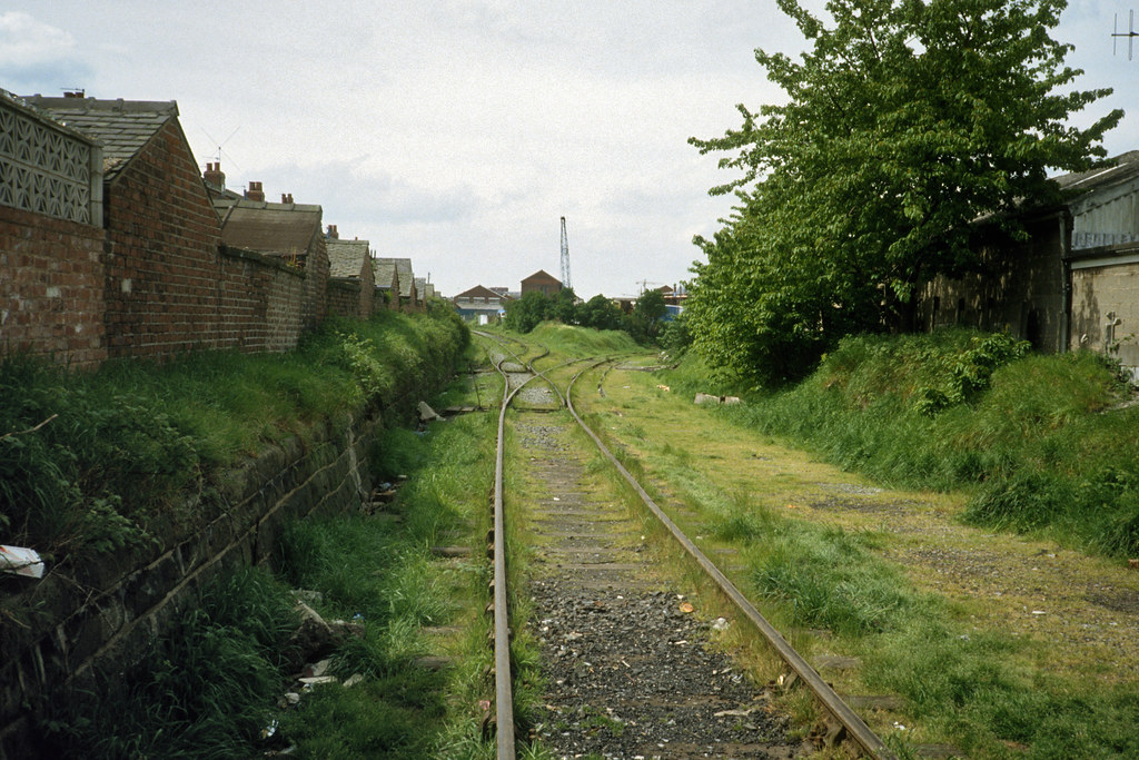 Preston Longridge Railway, view west from Skeffington Ro… Flickr