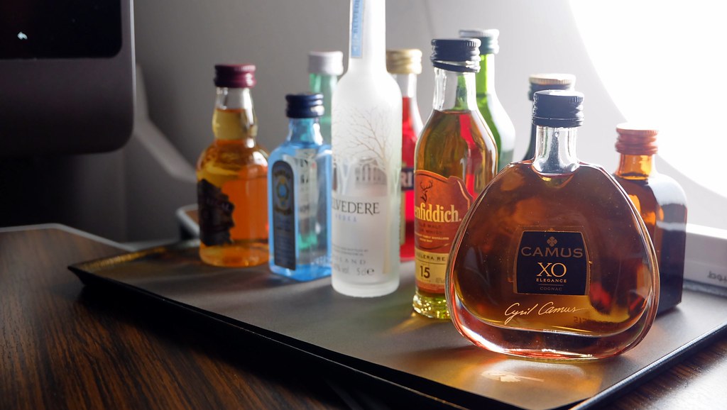 Business Class Inflight Meal Qatar Airways Liquors Sele… Flickr