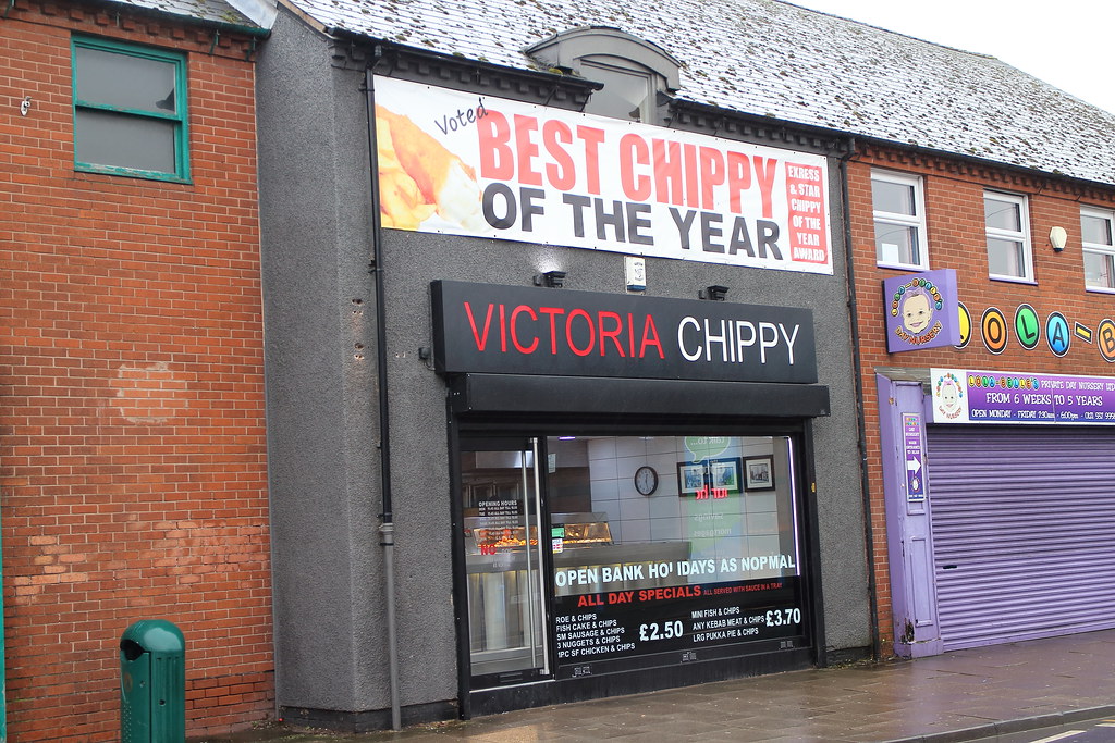 Victoria Chip Shop_Owen Street_Tipton_Jan18 Chip Shop. © I… Flickr