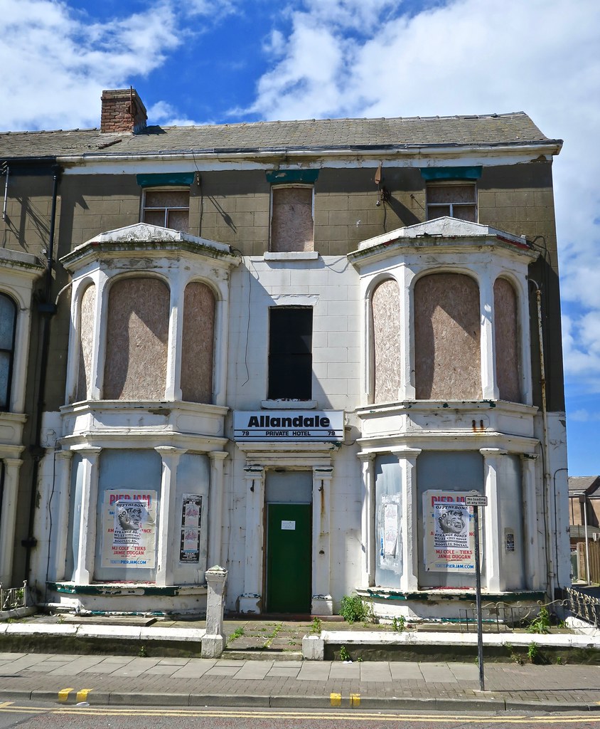 Allandale Private Hotel, Blackpool, UK The abandoned Allan… Flickr