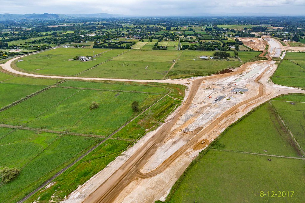 Ruakura Interchange Hamilton section Flickr