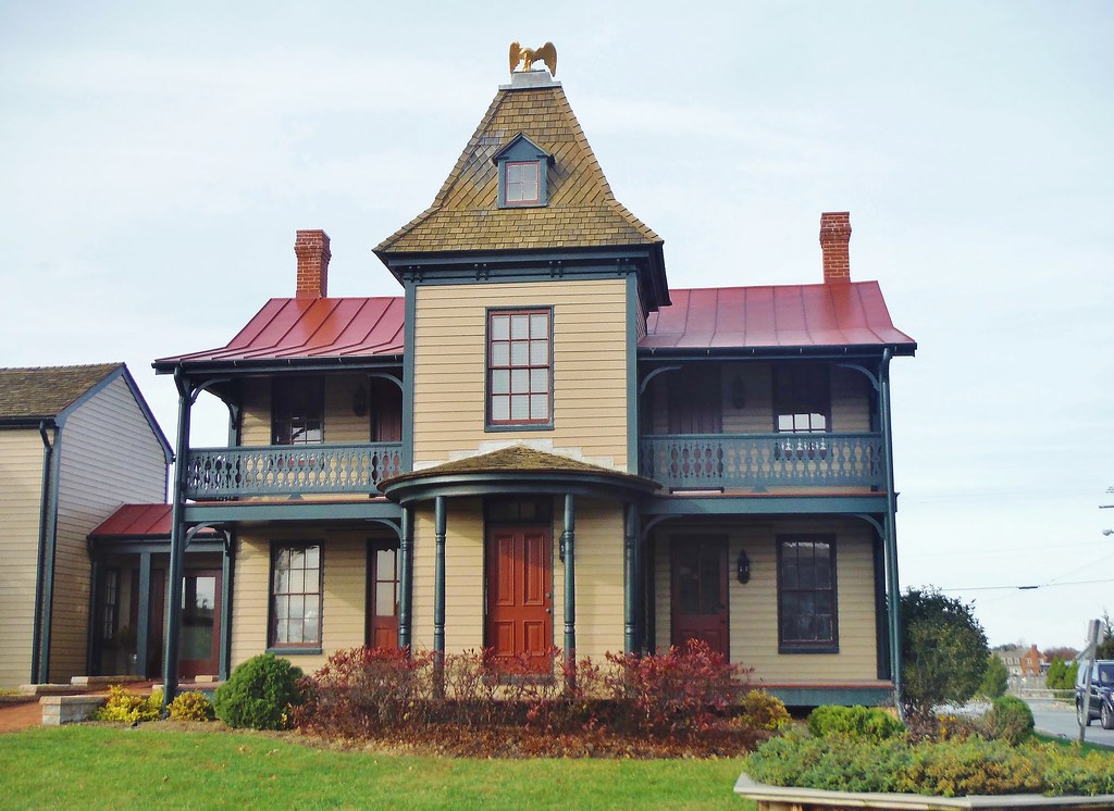 St. Michaels, MD Eagle House Burns St., Navy Point Circa 1… Flickr
