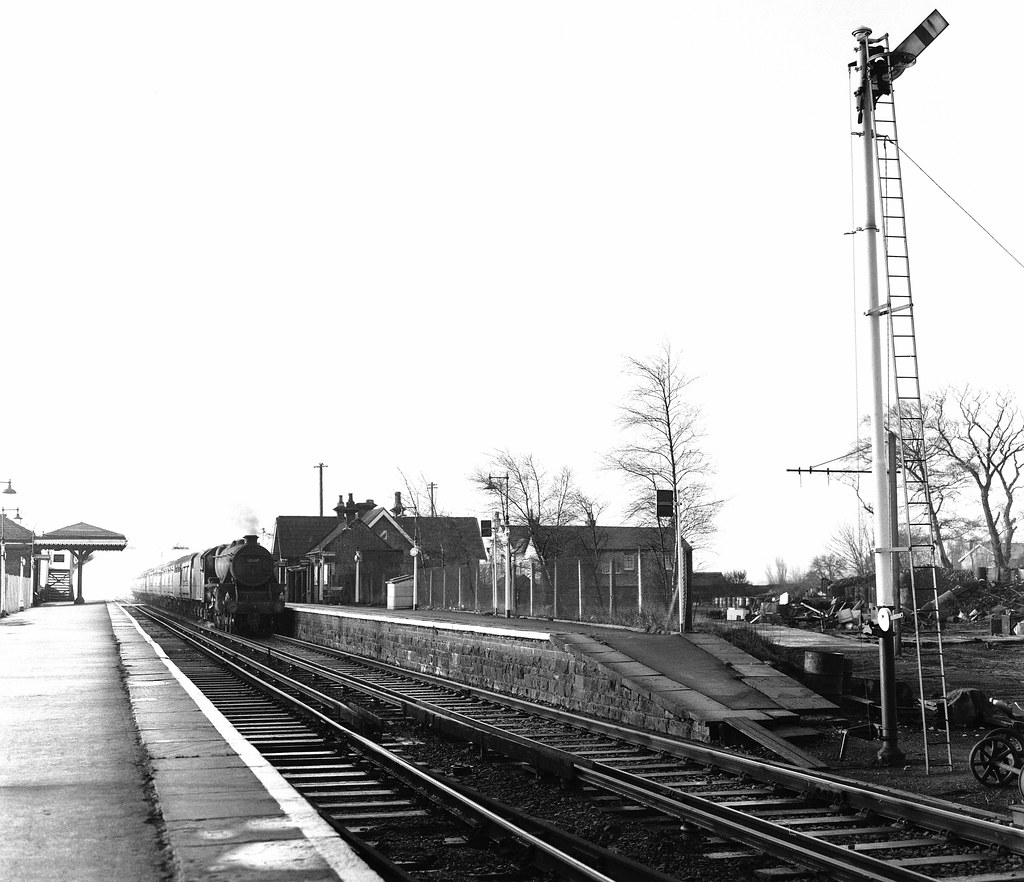 Maghull Railway Station I've included this one for anyone … Flickr