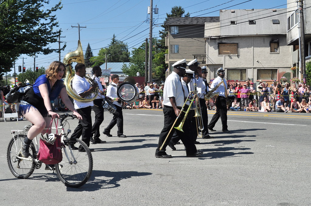 2015 Fremont Solstice parade New Creations Brass Band 03… Flickr