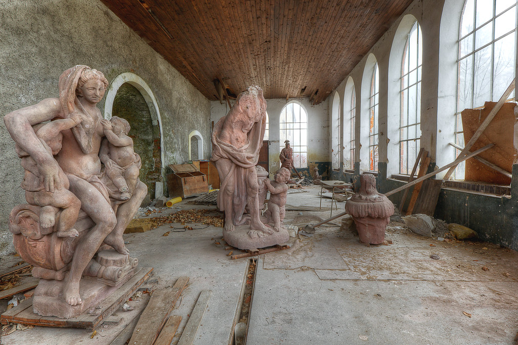 Italsky Atelier Umeni Pohlovka Urbex Flickr