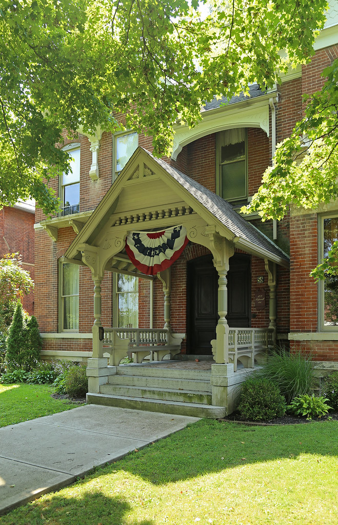 Porch, Charles Sulzbacher House — Chillicothe, Ohio Flickr