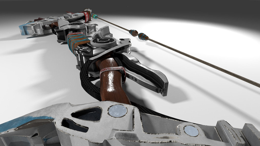 Aloy's War Bow from Horizon Zero Dawn 3D model made using … Flickr