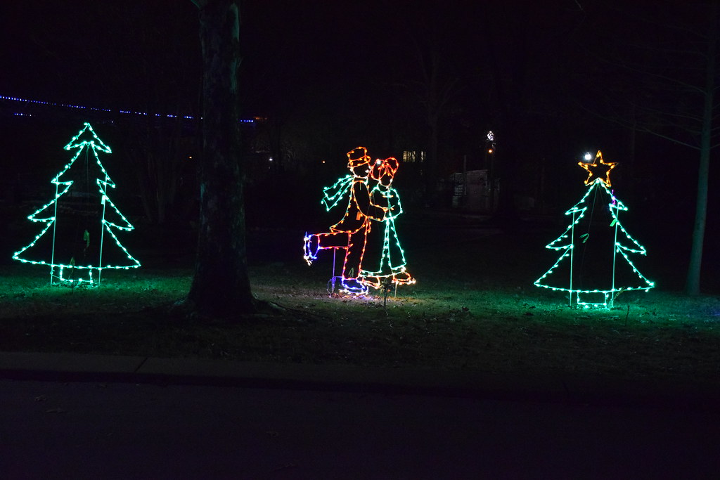 Between the Trees Memphis Zoo Lights Karen Flickr