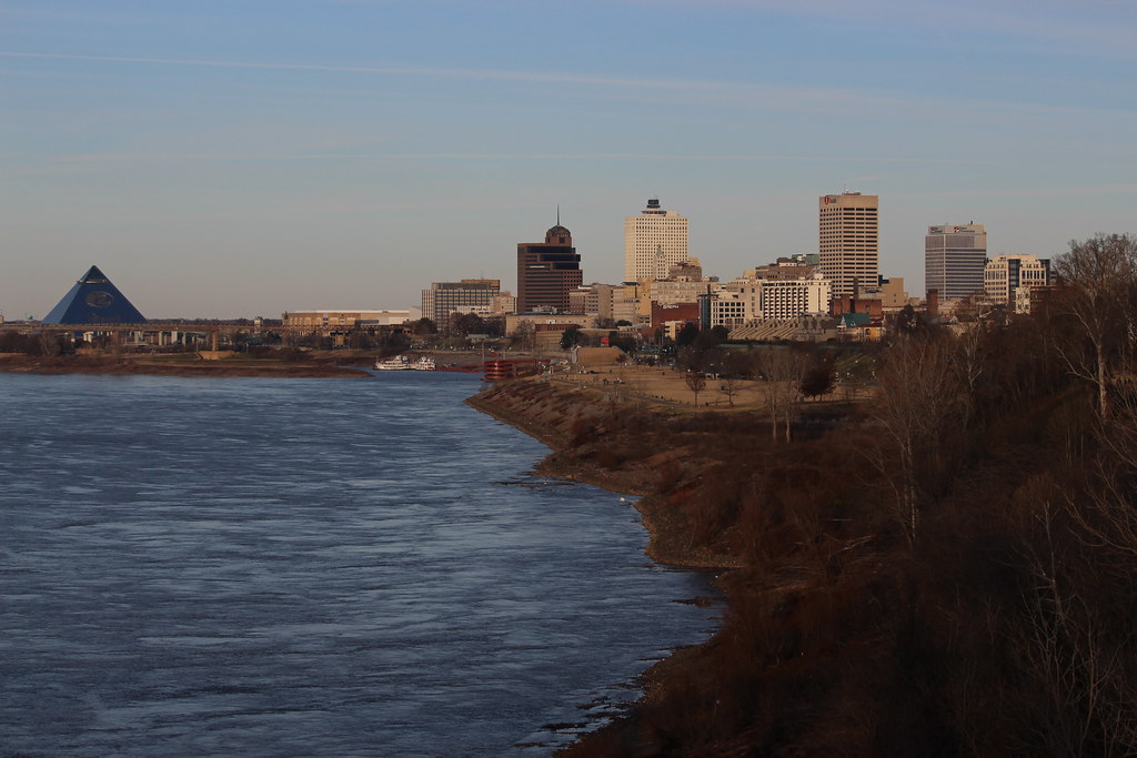 Memphis from Big River Crossing Joseph Flickr