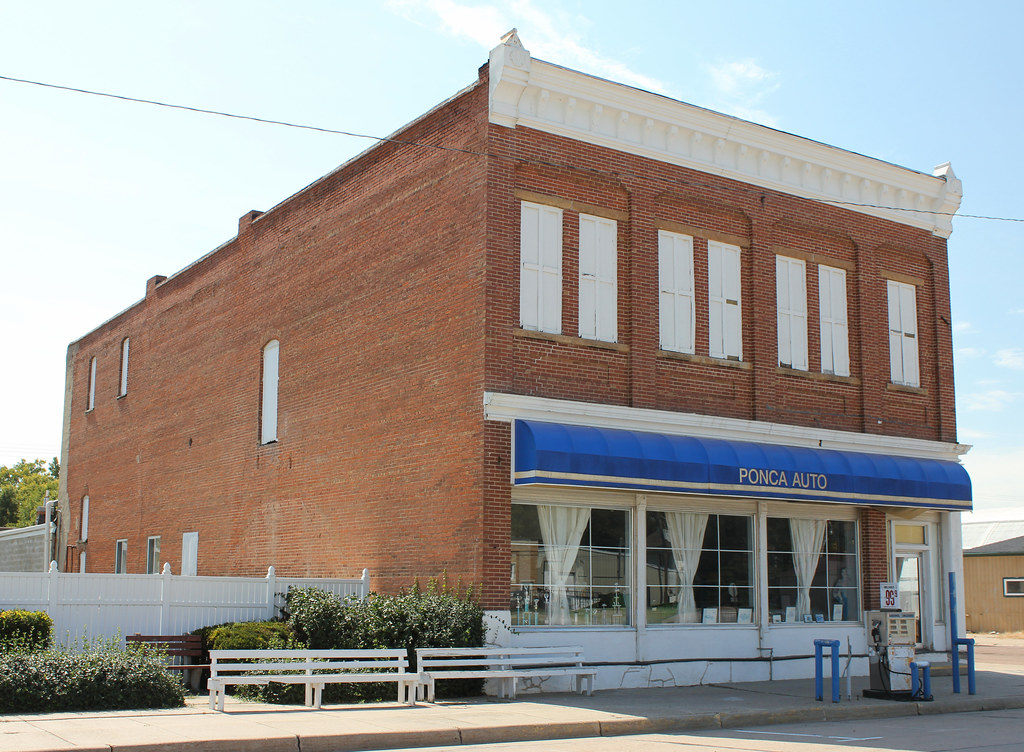 Ponca Auto Ponca, NE For many years it housed the Knerl … Flickr