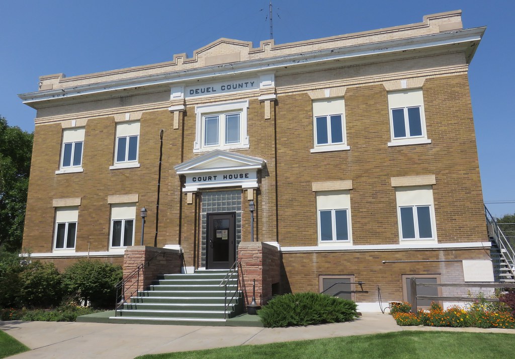 Deuel County Courthouse (Chappell, Nebraska) The cornersto… Flickr